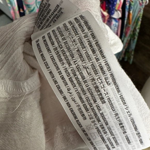 Hollister Ivory White Tie-Front Crop Top - Picture 7 of 8